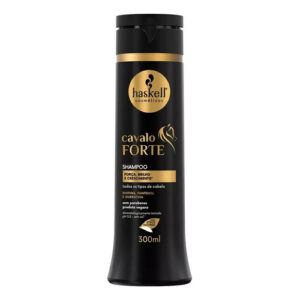 Shampoo Cavalo Forte Haskell 300ml Reforça a Estrutura do Fio, Vegano