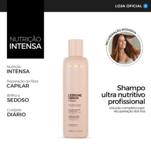 Shampoo Home Care Macadâmia Extreme Repair 300ml