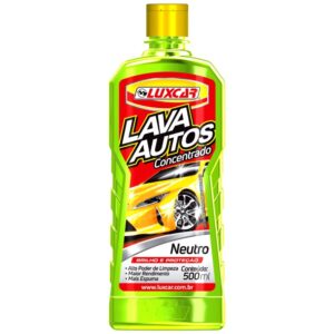 Shampoo Neutro Concentrado Lava Autos 500ml Luxcar