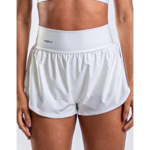 Short Corrida Duplo Feminino Legbox Academia Fitness Treino Corrida