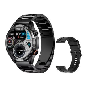 Smartwatch Haylou Solar 5 BT 5.3 Tela 1,58 pol. Preto