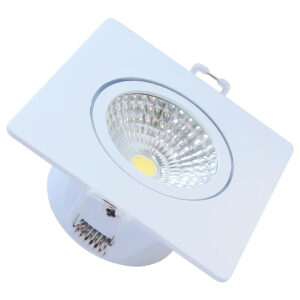 Spot Led Embutir Direcionável Luminária 5W Cozinha 6500W Branco Frio