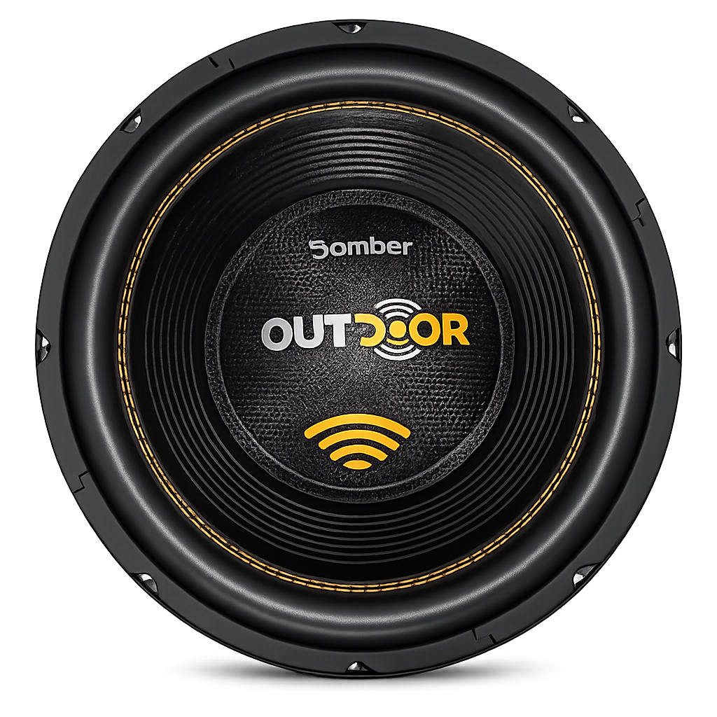 Subwoofer Bomber Outdoor 12 Pol 500W Rms 4 Ohms Original Graves