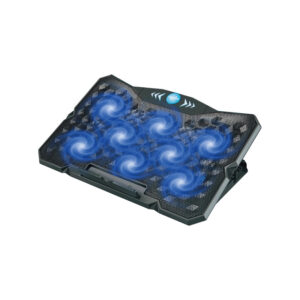 Suporte Notebook Cooler USB 12″ a 19″ 8 Ventoinhas Ângulo Ajustável