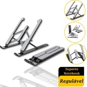 Suporte Notebook De Aço Super Resistente Profissional Premium