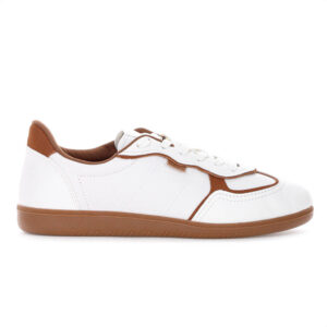 Tênis Anacapri A’25 Branco e Marrom Feminino