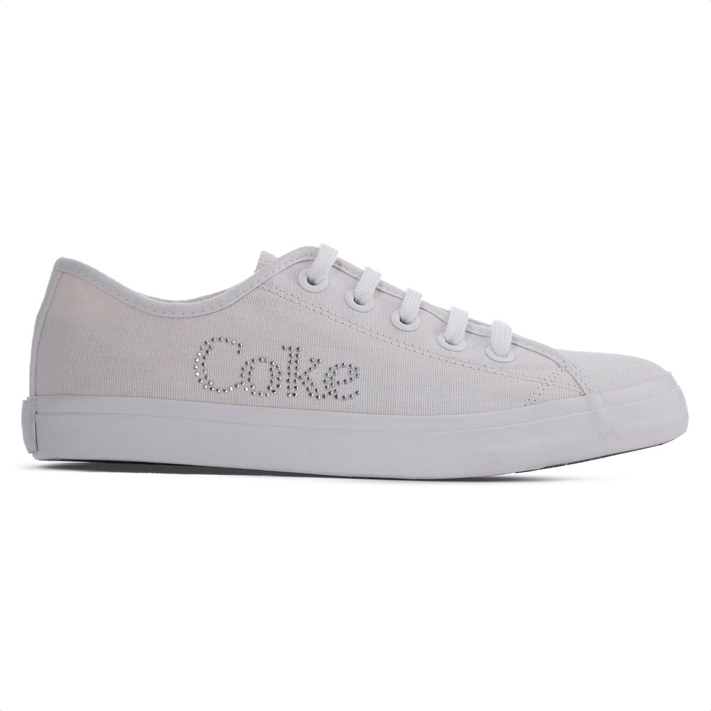 Tênis Coca Cola Stream Glow Branco Feminino