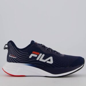 Tênis Fila Racer Curve 2 Marinho e Branco