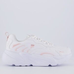 Tênis Fila Street Fit 2 Feminino Branco e Rose