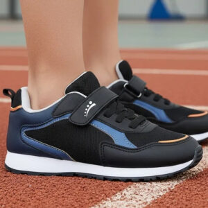 Tênis Infantil Ortopasso Jogging Sola Bicolor Menina Menino