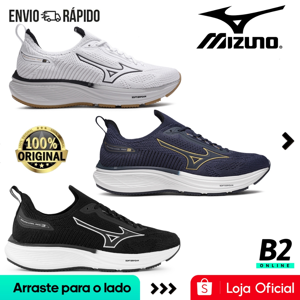 Tênis Mizuno Cool Ride Unissex Original Com Nota Fiscal e Garantia