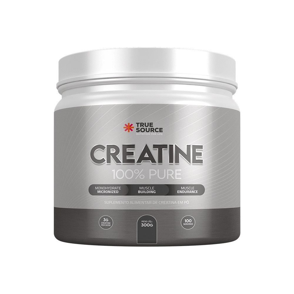True Creatine 100% Pure (Creatina Pura Monohidratada e Micronizada)