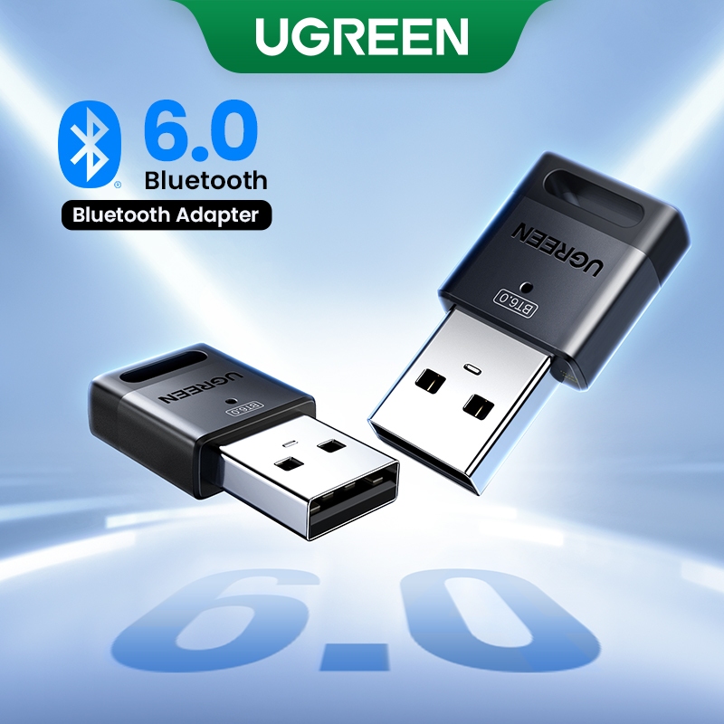 Ugreen USB Bluetooth 6.0 Adaptador Dongle Transmissor Receptor Sem