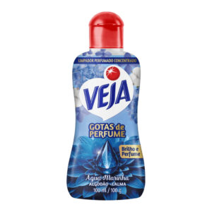 Veja Limpador Água Marinha Algodão Calma Gotas de Perfume Frasco 100ml