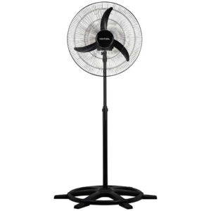 Ventilador de Coluna 60cm Preto Grade Metálica Monofásico Ventisol 536