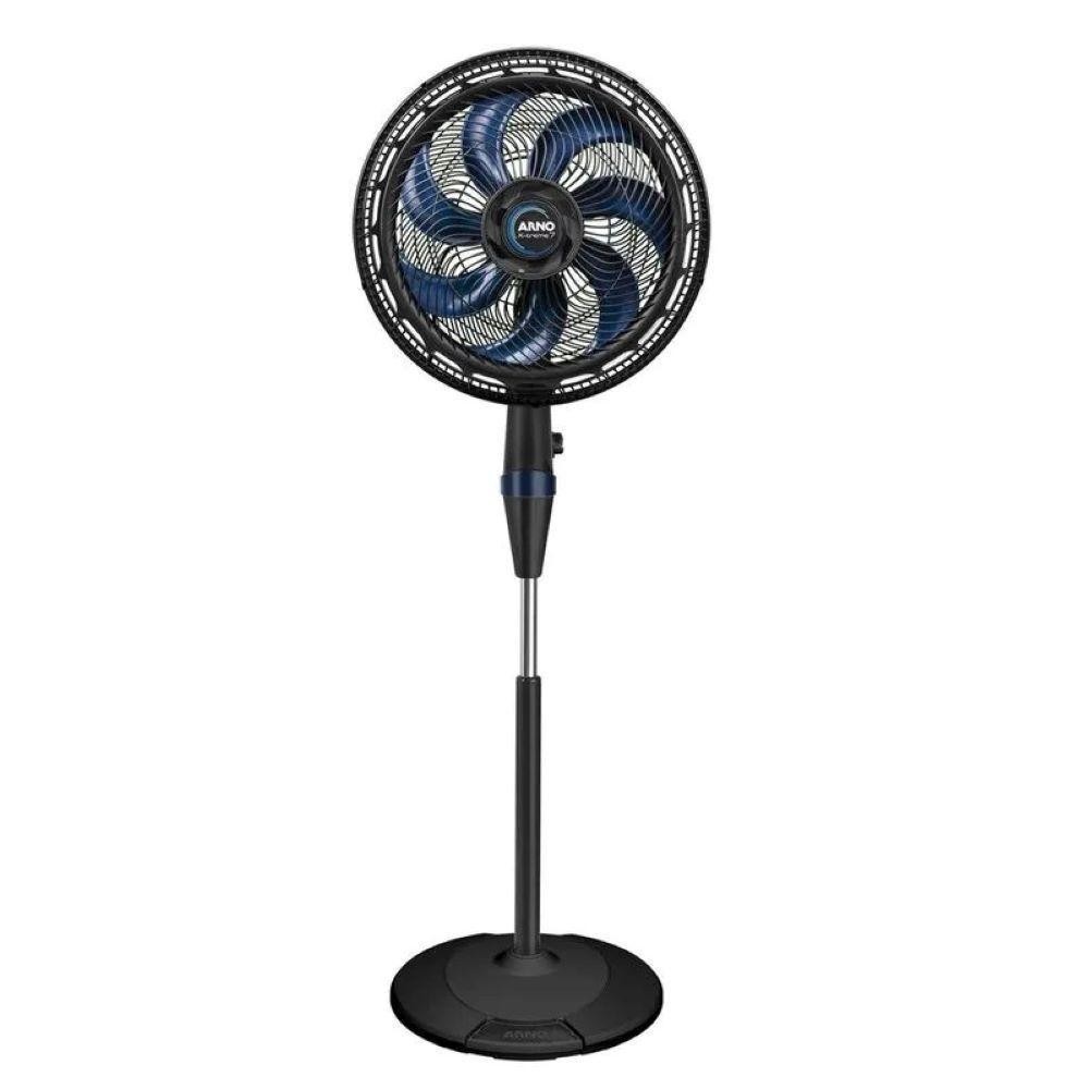 Ventilador de Coluna Arno VE7C X-treme 40CM 7 Pás Preto e Azul 127V — Ar e Ventilação