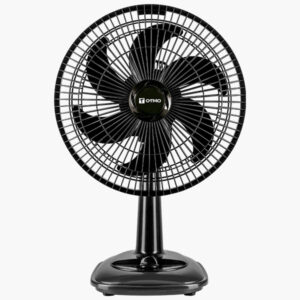 Ventilador de Mesa Otmo 40cm 126W 110V Portátil Preto Alta Potência