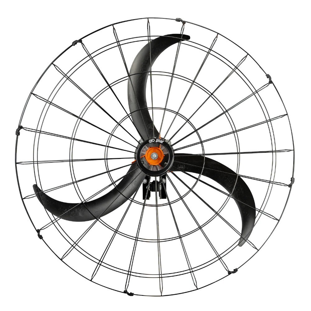Ventilador de parede industrial 1 metro fixo com chave V100NF2 Goar