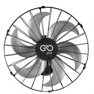 Ventilador Oscilante DE Parede 50CM Goar Metal Preto 127V