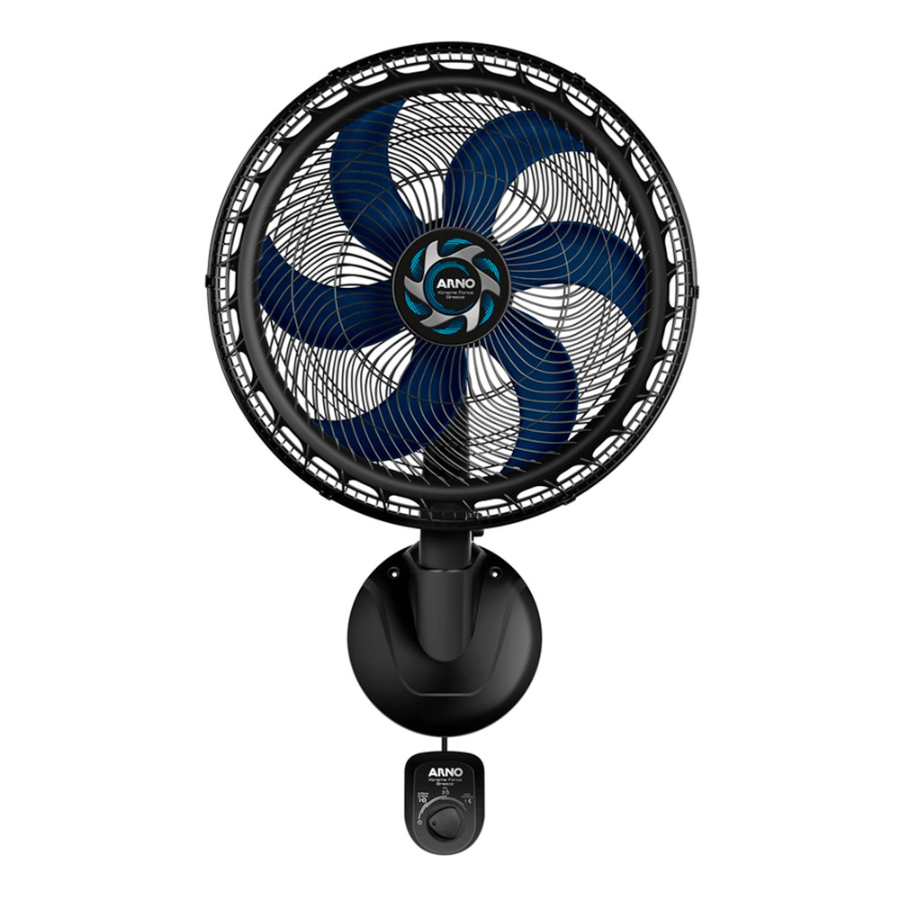 Ventilador parede Arno 50cm Extreme Force Breezer preto 220v