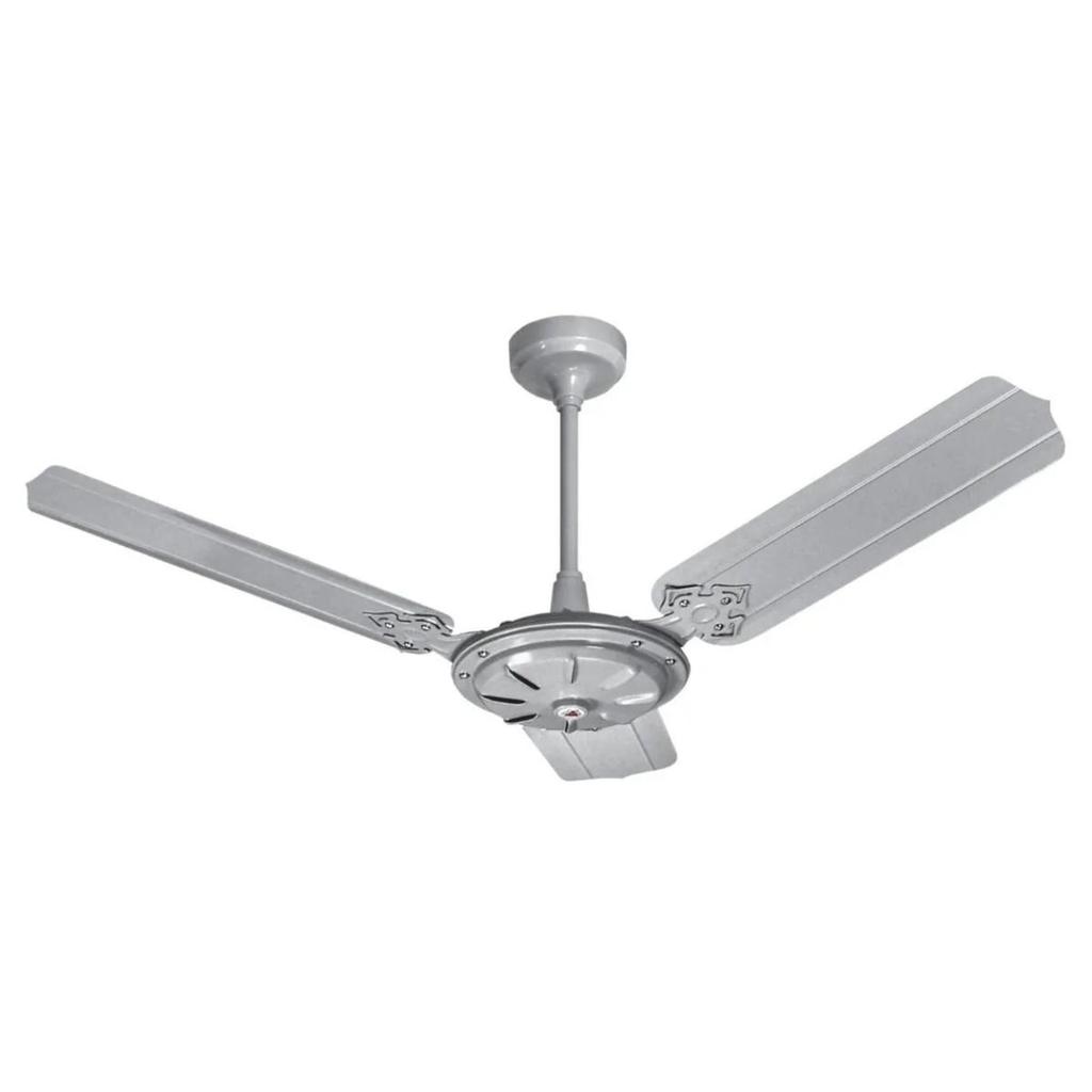 Ventilador Teto Ventidelta Comercial Cinza 127V 3 Pás