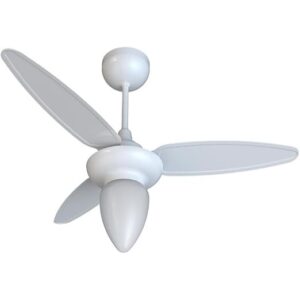 Ventisol Ventilador de teto wind br 3p inj branco c r inverter bivolt