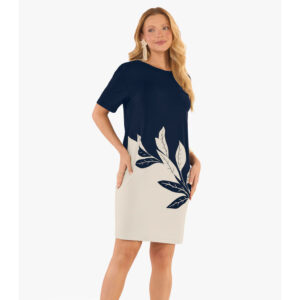 Vestido Feminino Curto Molecotton Viscose Rovitex Azul