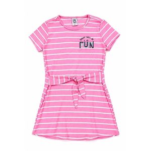 Vestido Feminino Infantil Bordado Divertido