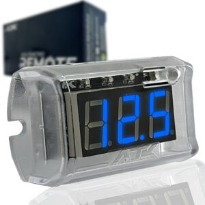Voltímetro Digital Sequenciador Transparente Ajk Remote Control
