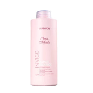 Wella Professionals Invigo Blonde Recharge Shampoo Desamarelador 1L