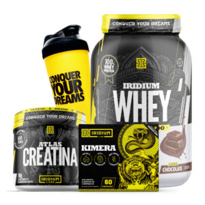 Whey Protein Concentrado e Creatina 90g e Kimera thermo e