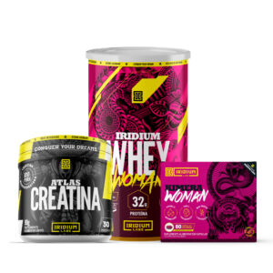 Whey Protein Woman 450g Creatina 90g Kimera Woman Iridium Labs