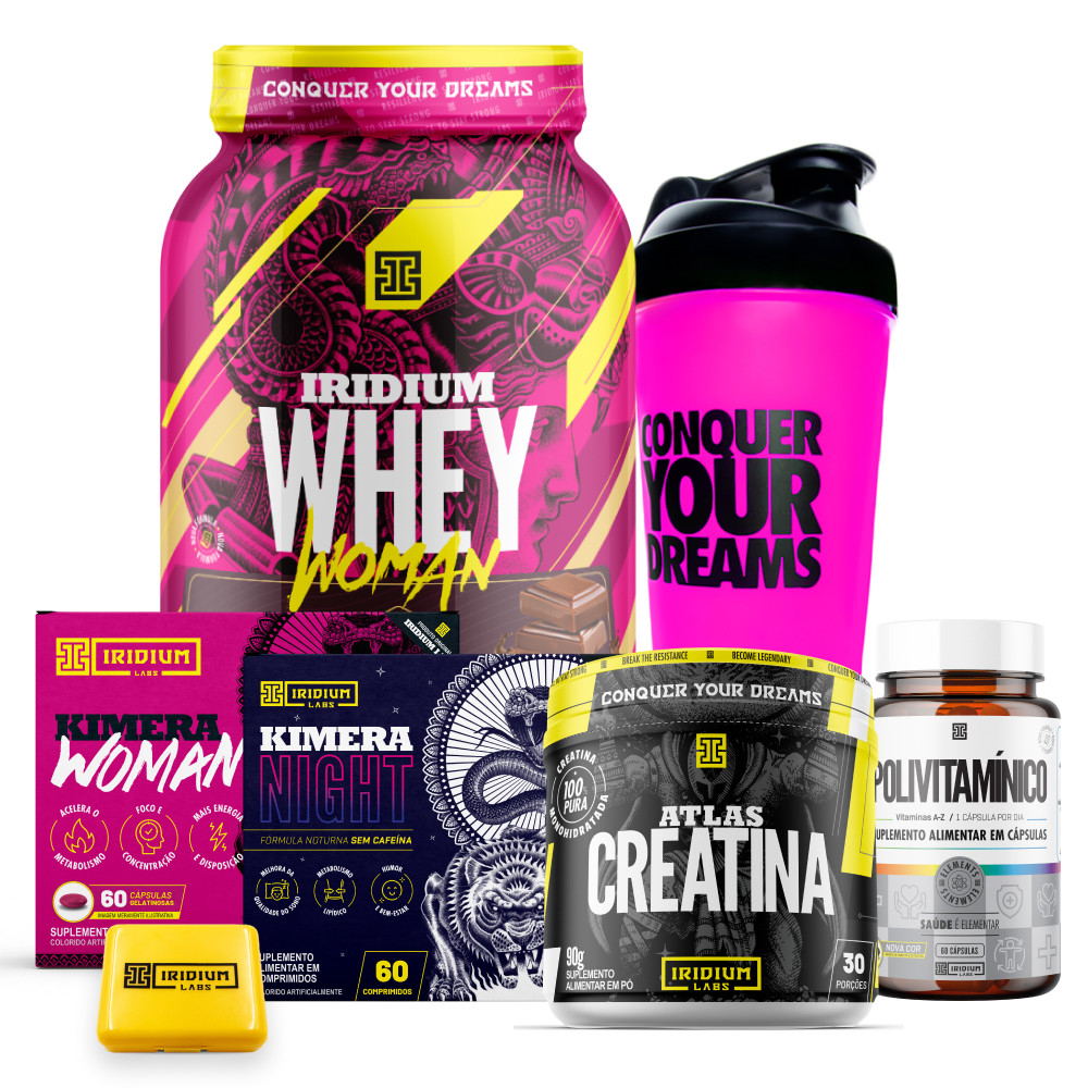 Whey Protein Woman Creatina 90g Kimera Woman Kimera Night